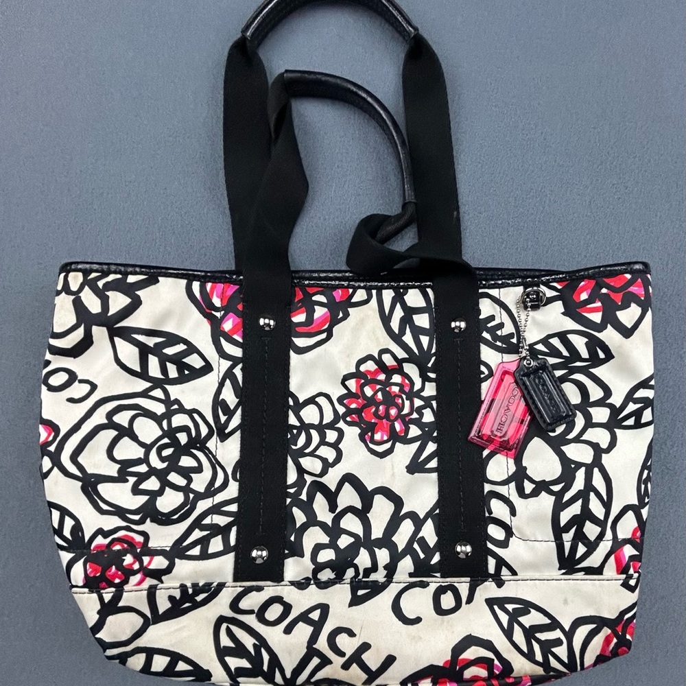 Coach Multicolor Rose Pint Handbag